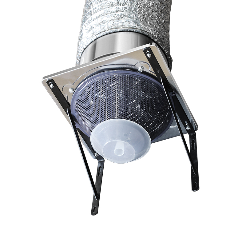 Square -Range -Kapuze mit Klammer, einfache und leistungsstarke Reichweitehaube mit Klammer für den Haushaltsgebrauch